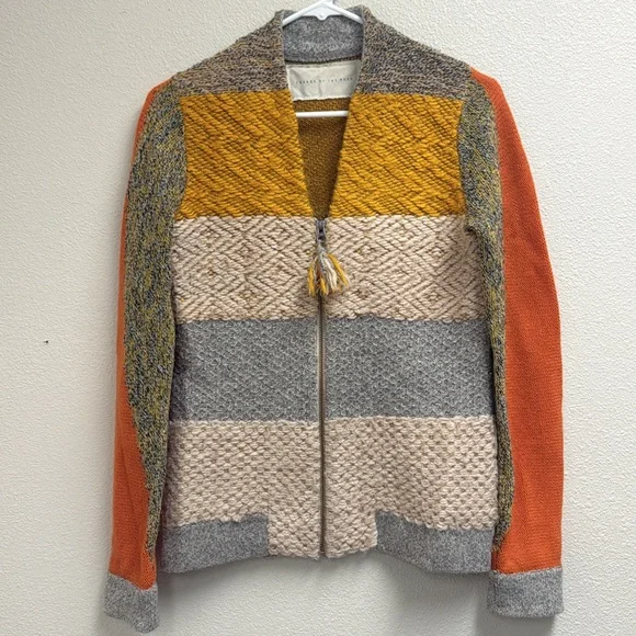 Anthropologie Change of the Moon Zip Cardigan - Picture 3 of 15